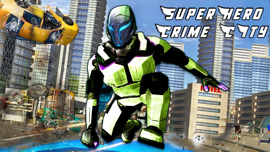 超级英雄：迈阿密犯罪城苹果版截屏1