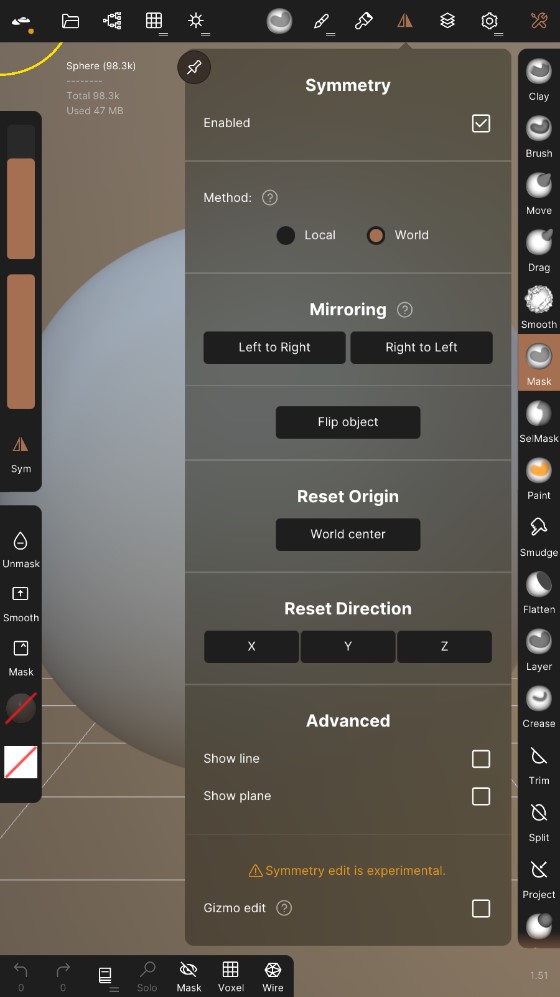 Nomad3D建模app官方版截屏2