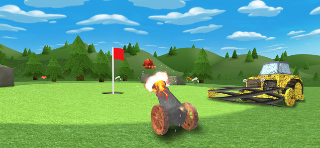 Meat Cannon Golf ios破解版截屏1