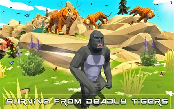 野生大猩猩模拟器破解版截屏2